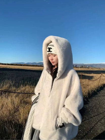 Mink Faux Fur Eco Coat