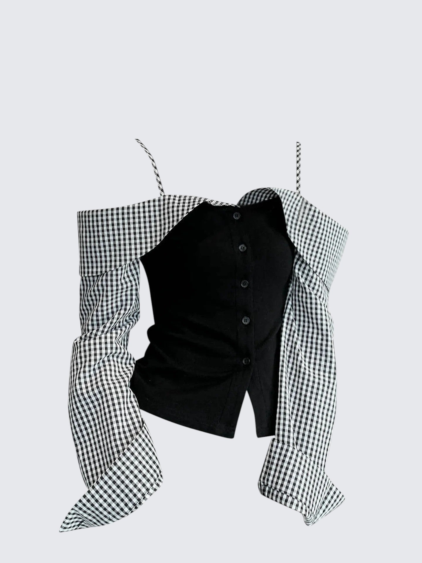 American Layered Off Shoulder Tee