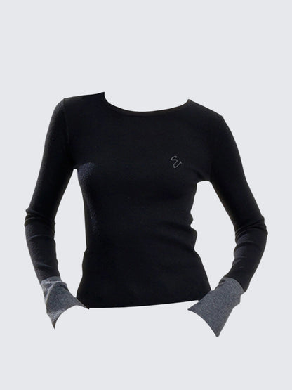 Colorblock Layered Tee Women