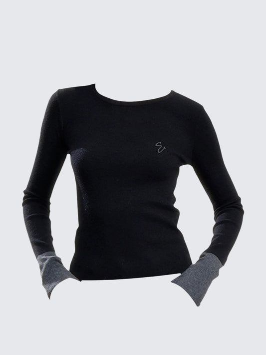 Colorblock Layered Tee Women