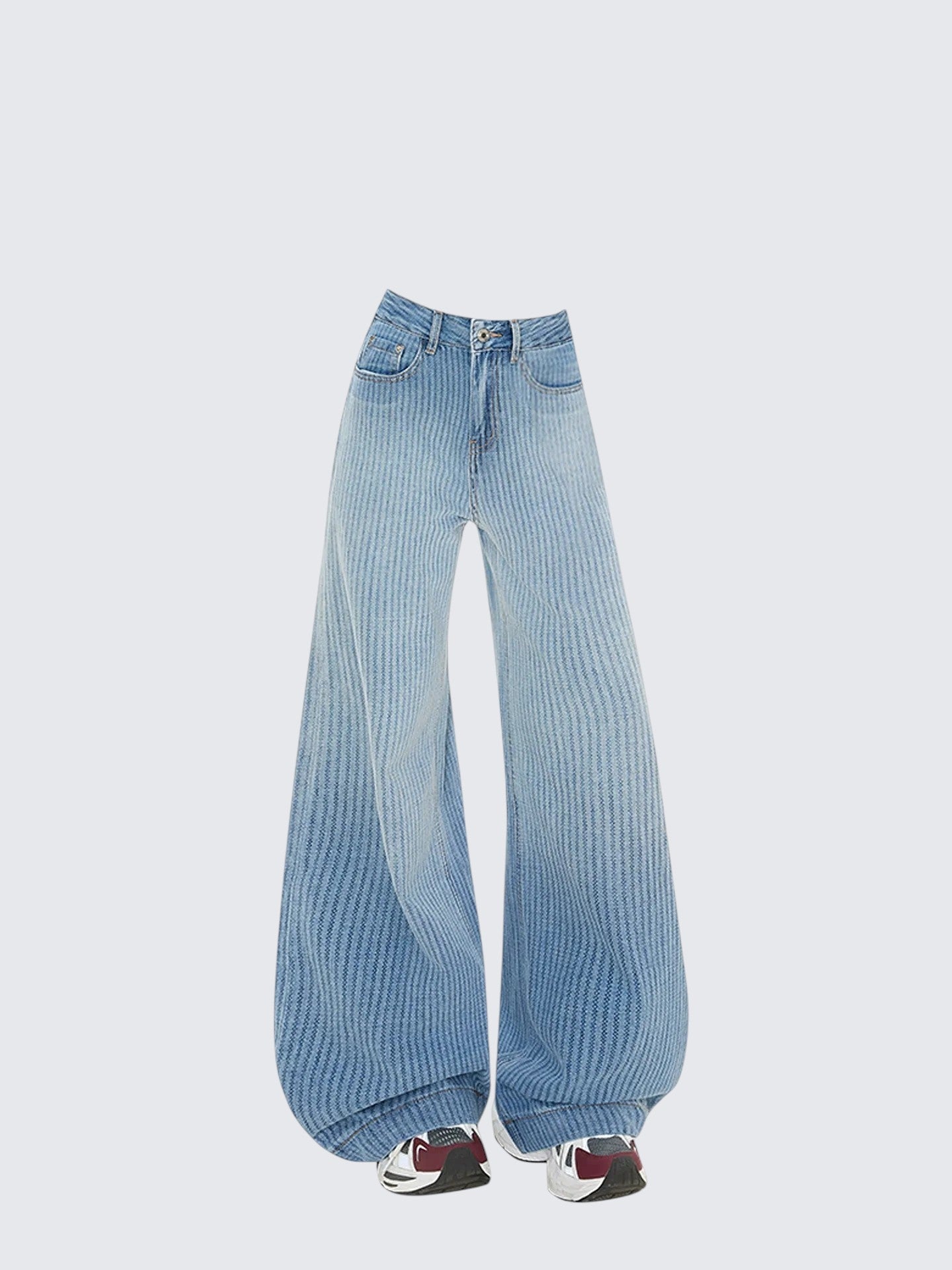 Vintage Ombre Wide Leg Jeans