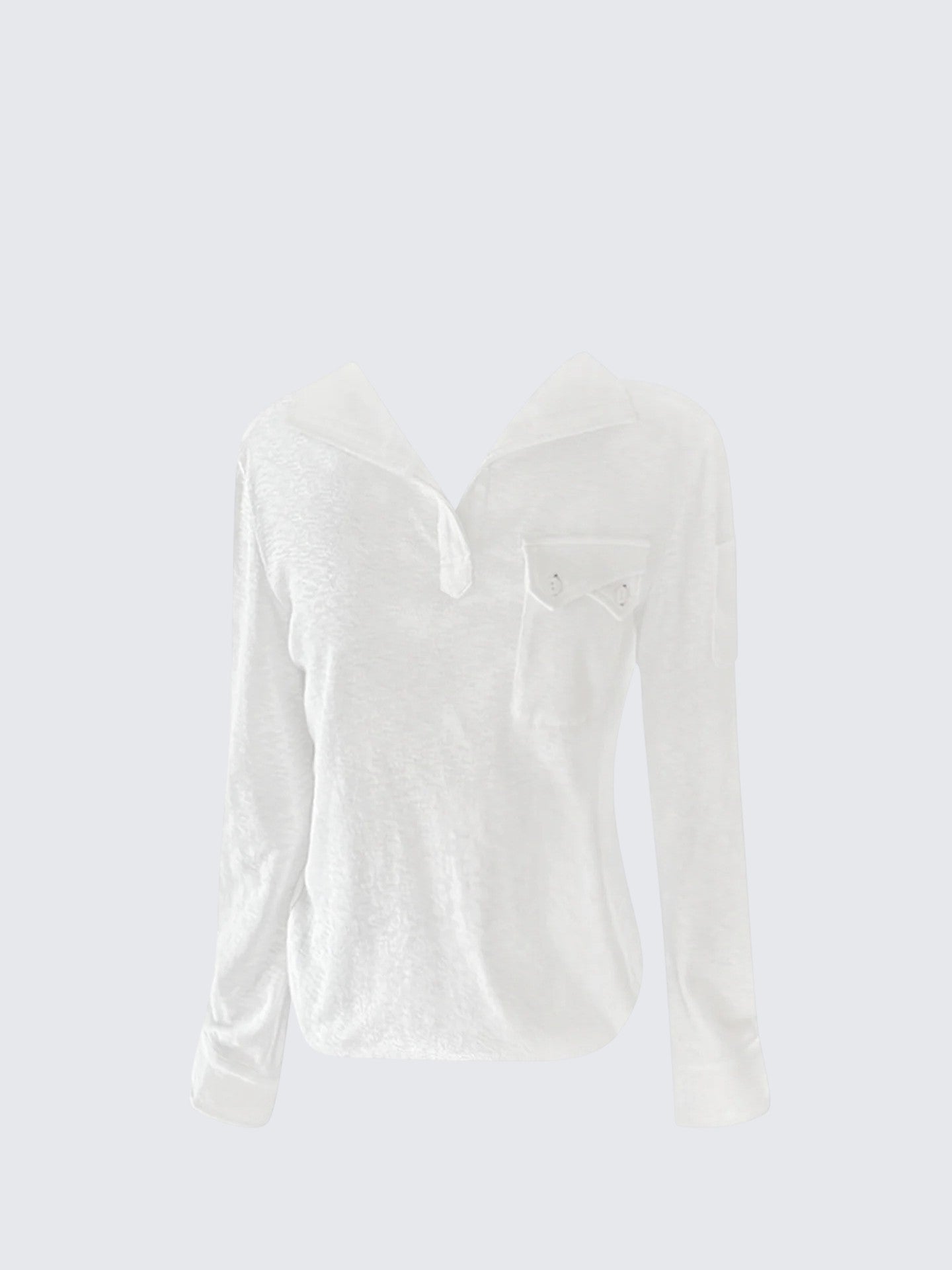 Vintage Long Sleeve Polo Tee