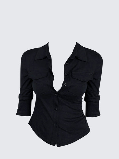 American Punk Mid Sleeve Shirt