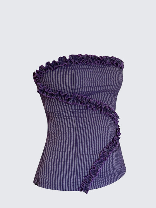 American Purple Lace Cami