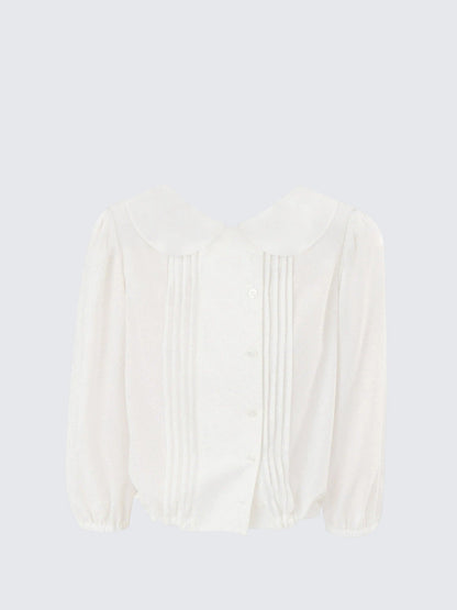 Korean Vintage Doll Collar Shirt