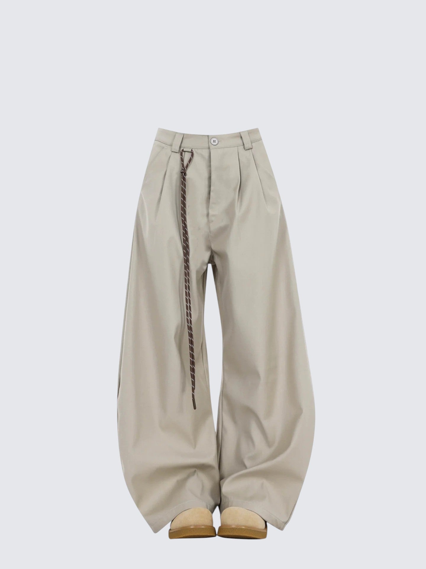 Pleated Relaxed Pants Women