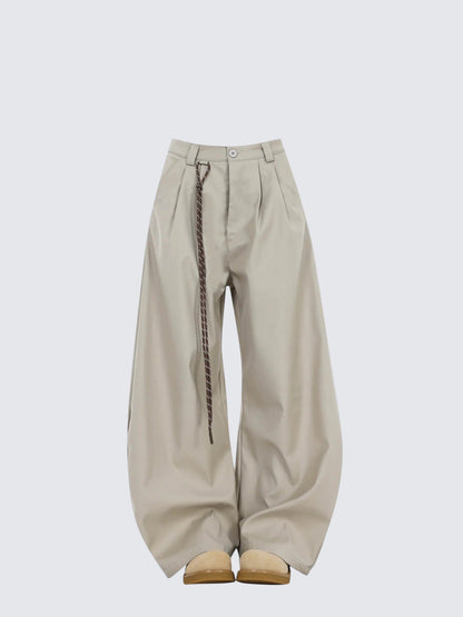 Pleated Relaxed Pants Women