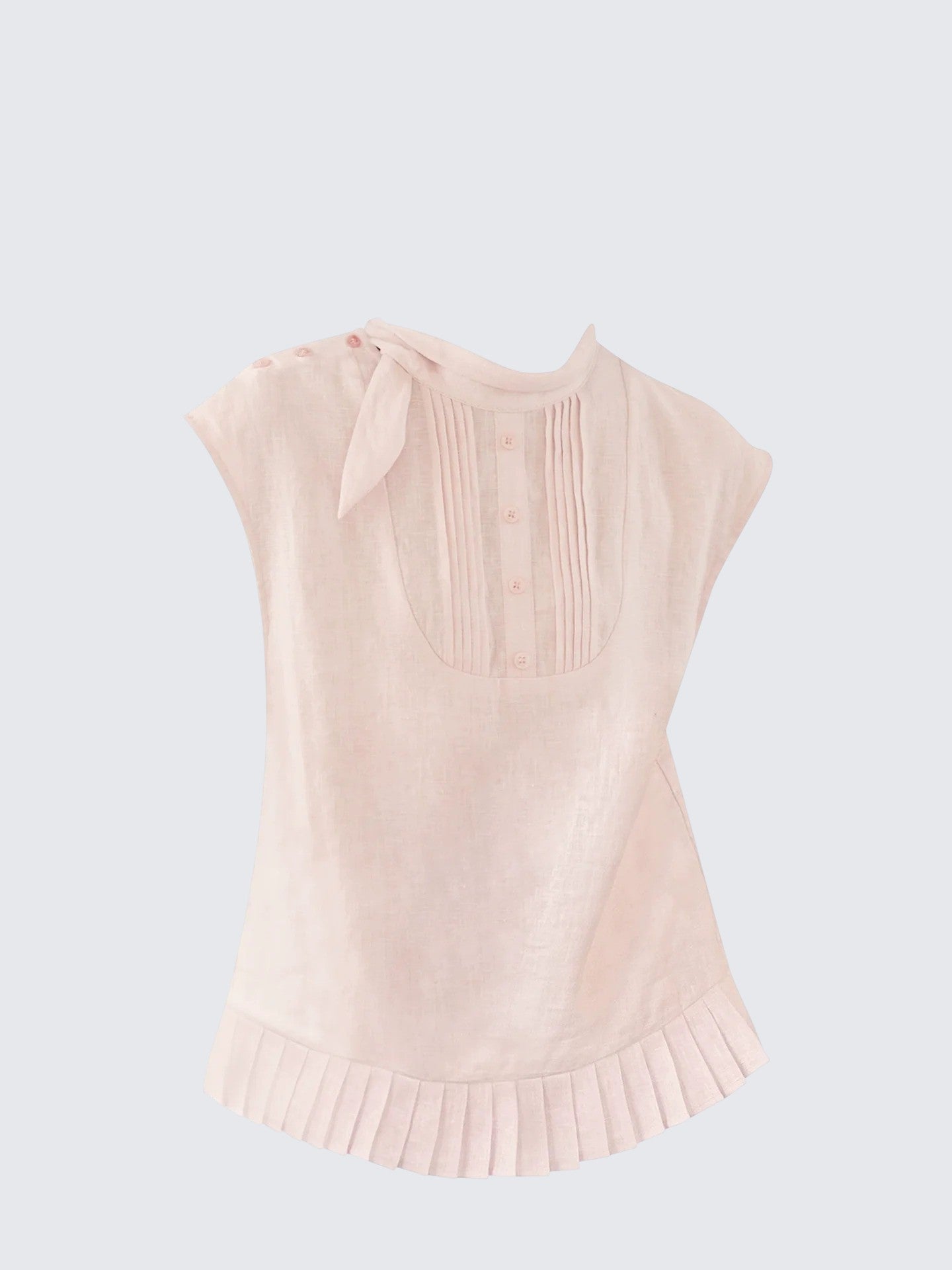 Japanese Pink Tie Collar Cami