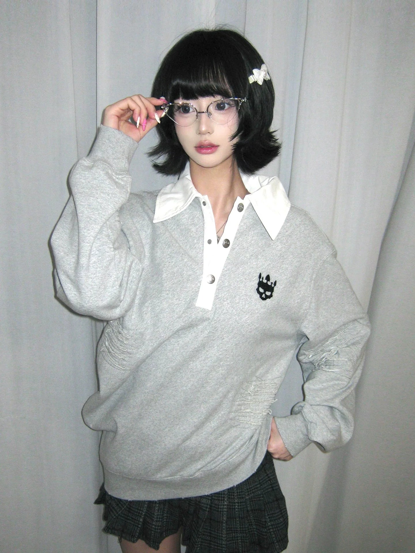 Premium Polo Collar Hoodie