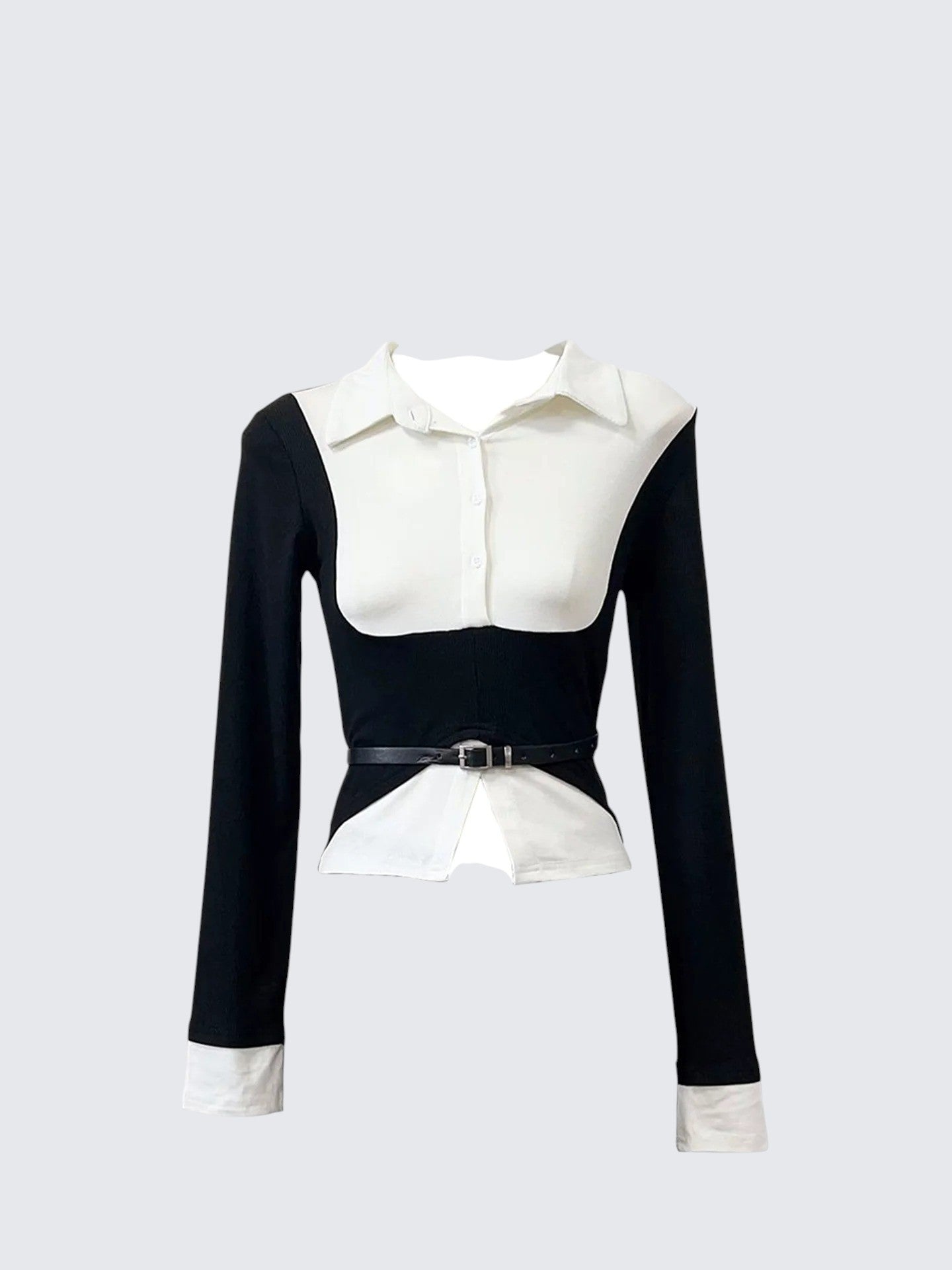 Layered Polo Shirt Women