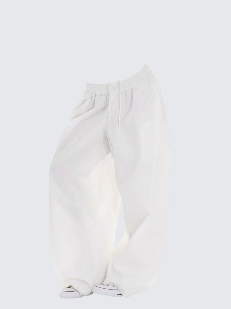 White Parachute Pants