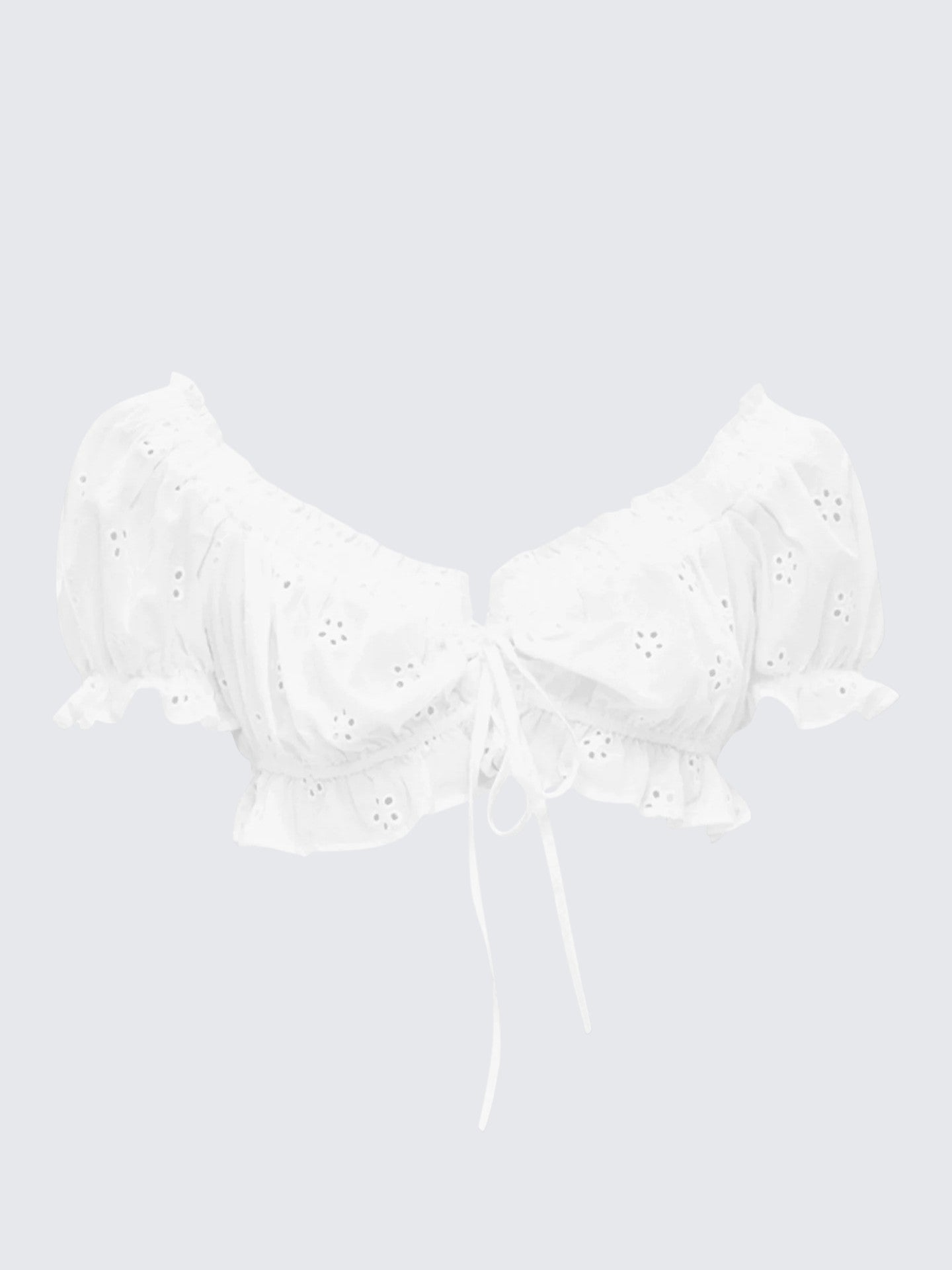 Aesthetic Cutout One-Shoulder Top