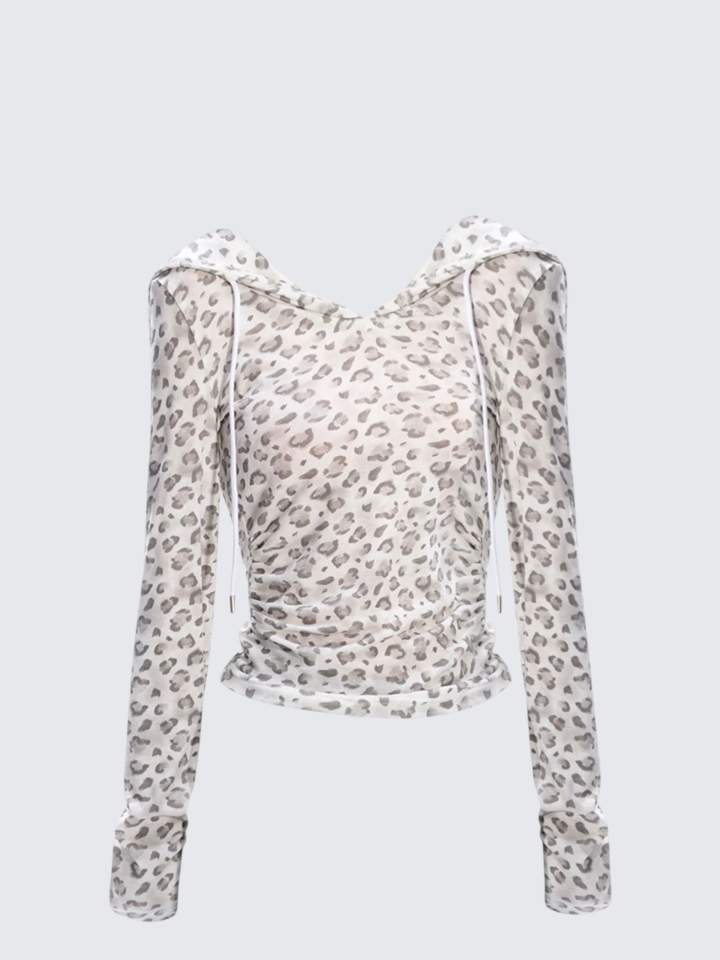 Leopard Hooded Tee Women