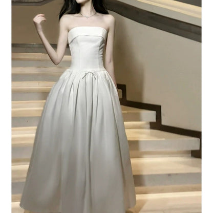 French Strapless Princess Birthday Gown Dress
