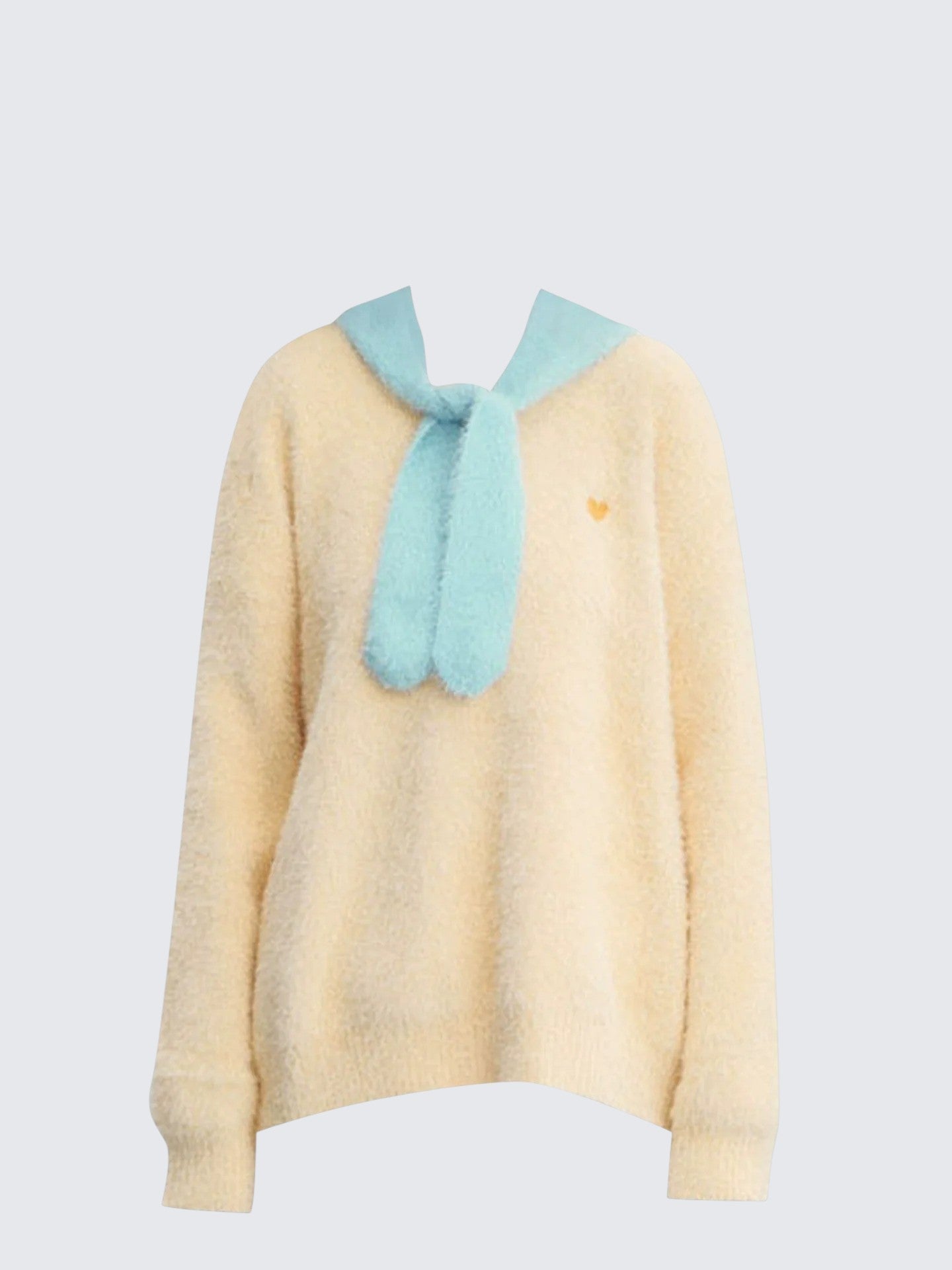 Faux Mink Hooded Knit Two-Piece Set Women