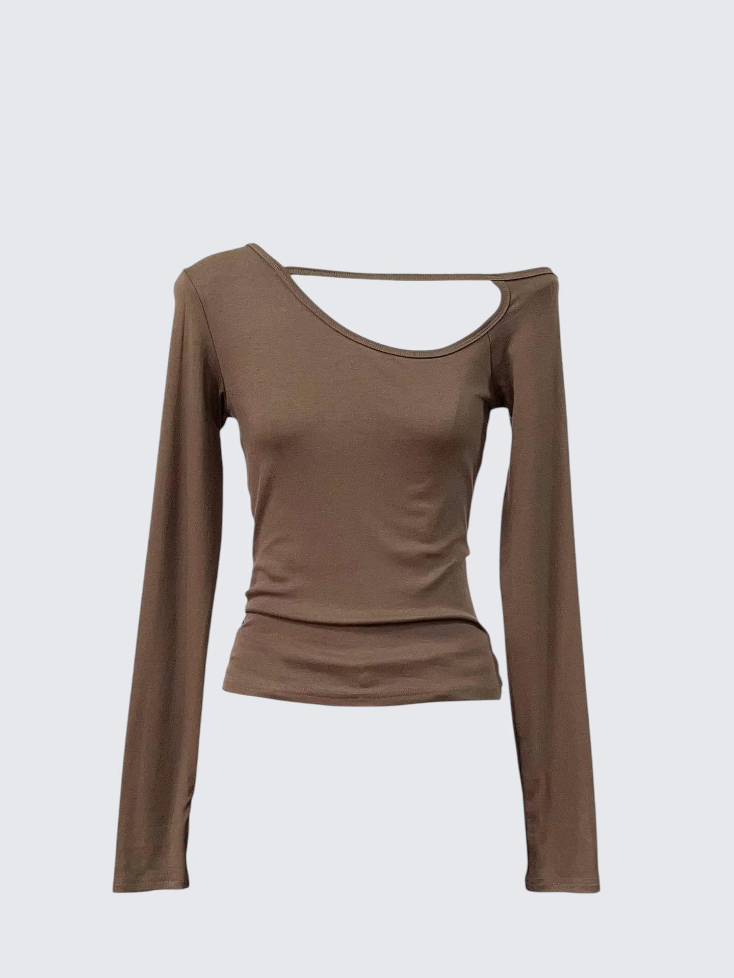 Cutout One-Shoulder Tee Women