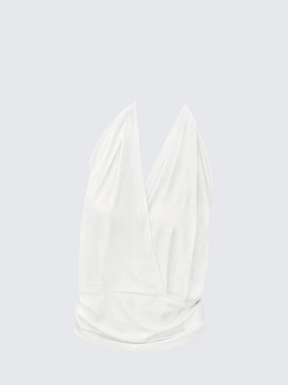 American Halter Backless Tank Top