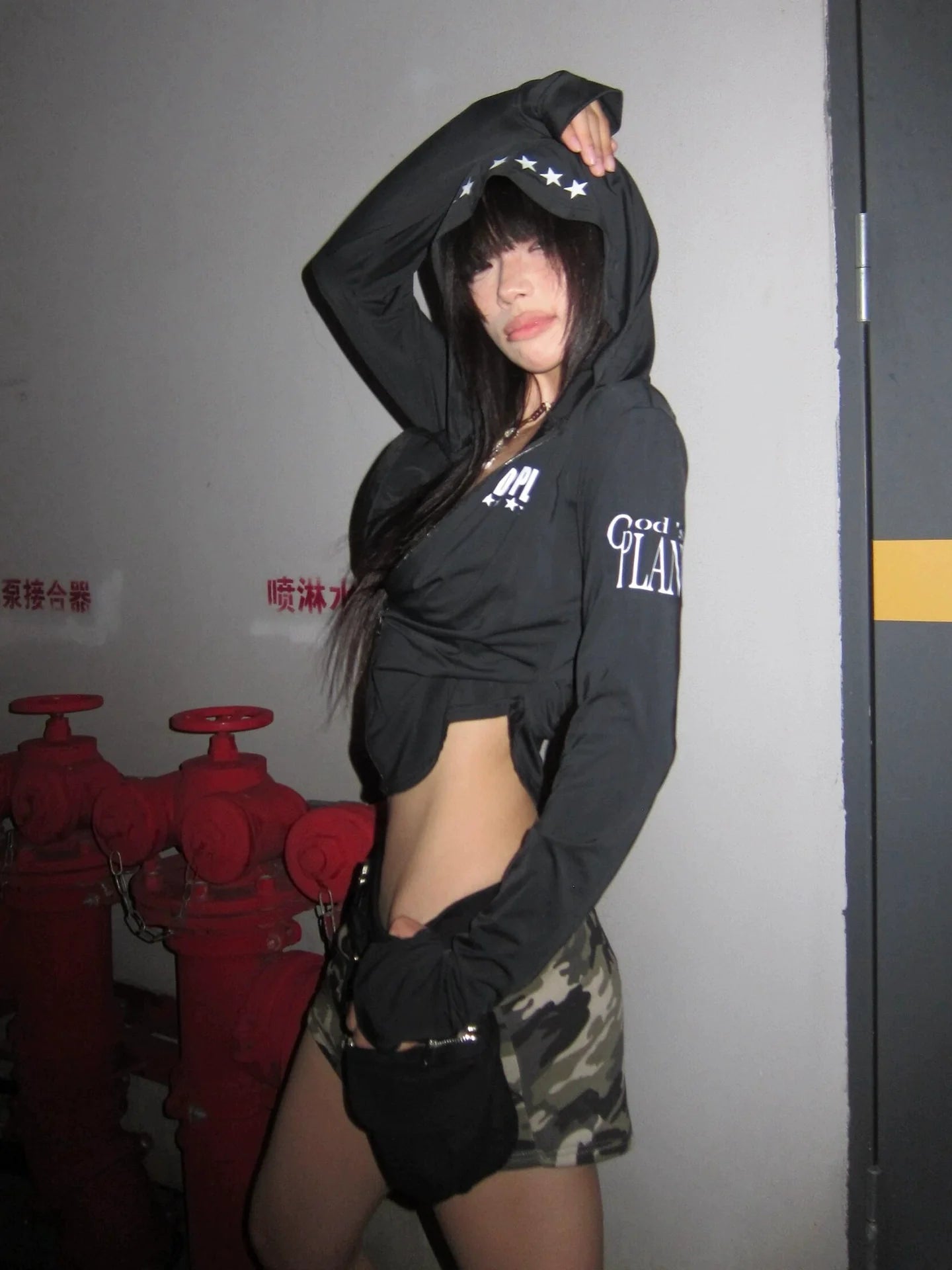 Subculture Ice Skin Sun-Proof Jacket Lightweight Cropped Cardigan