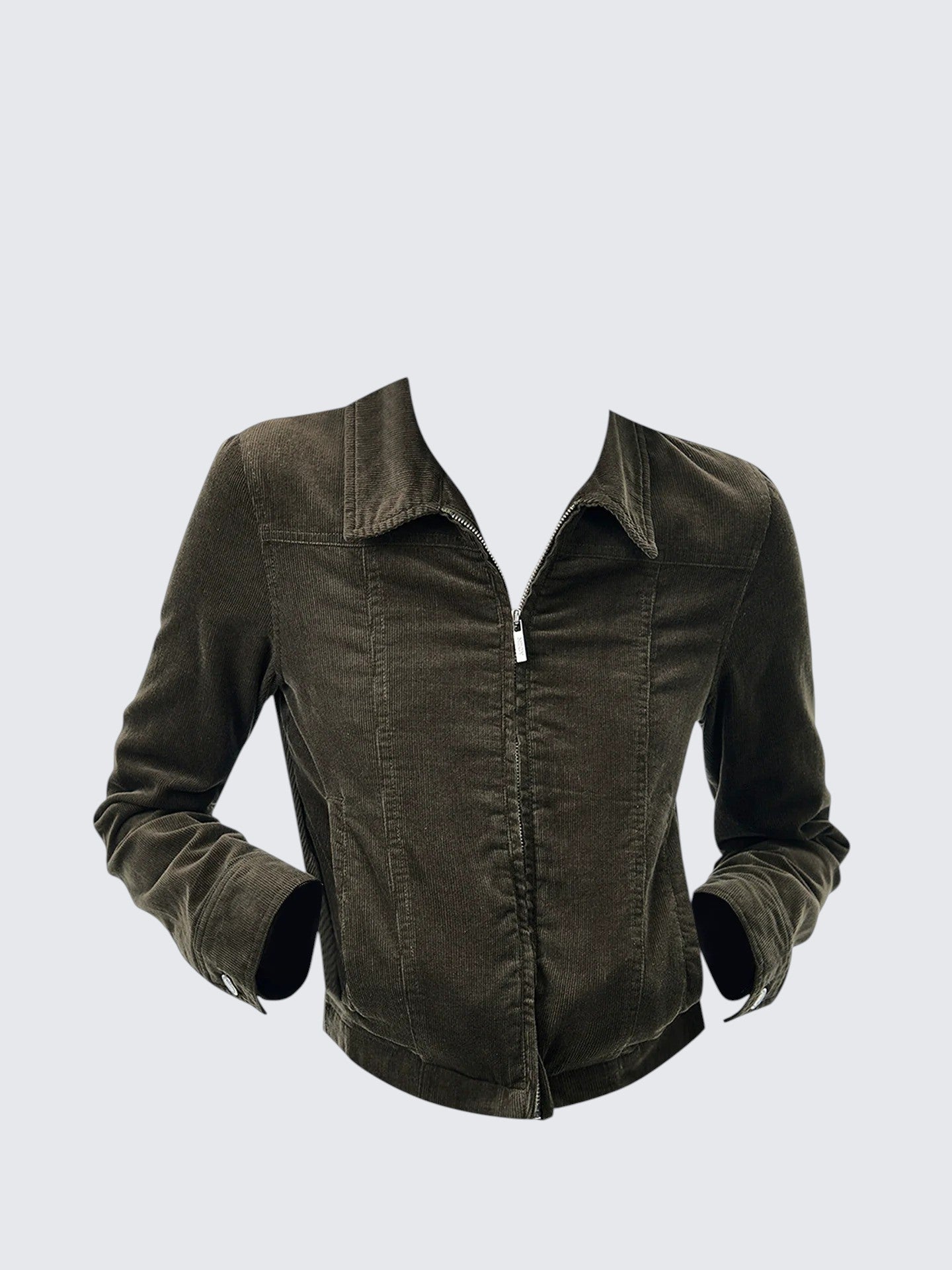 Corduroy Cropped Jacket