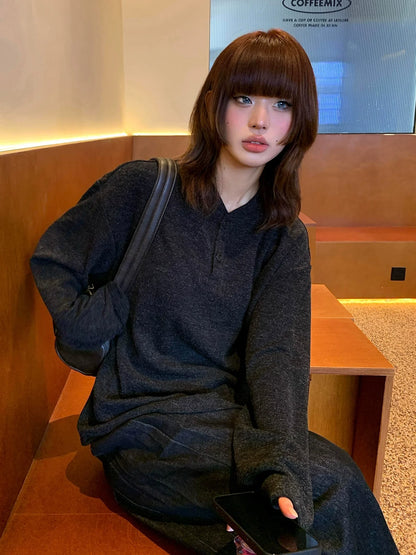 Old Money Henley Knit Tee