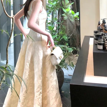 Embroidered Mini Vintage Birthday Gown Dress