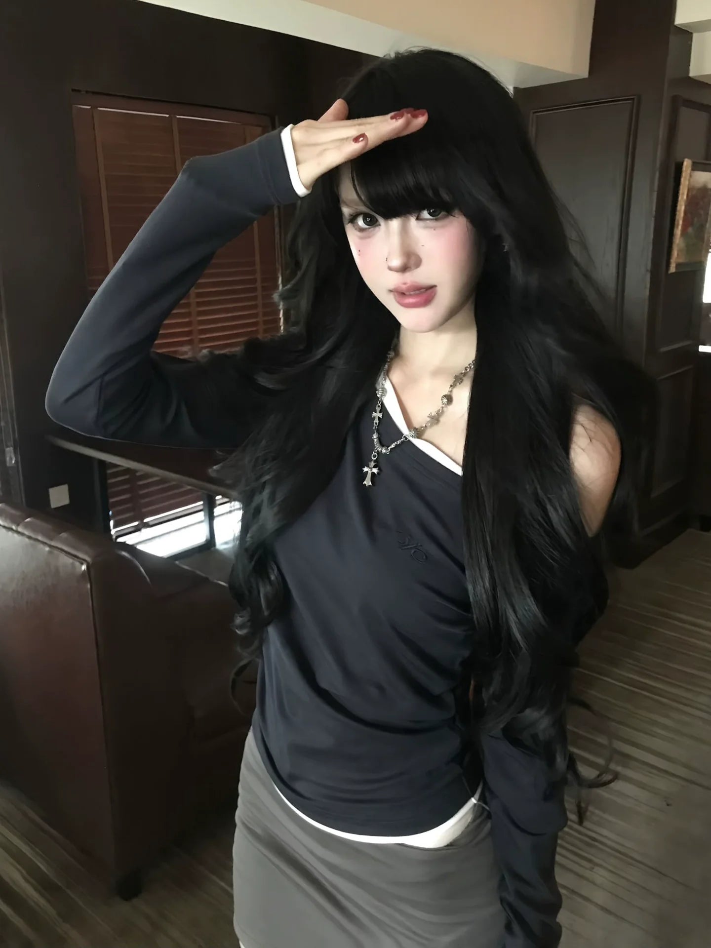 Korean Layered Long Sleeve Tee