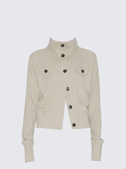 Turtleneck Sweatshirt Jacket Women