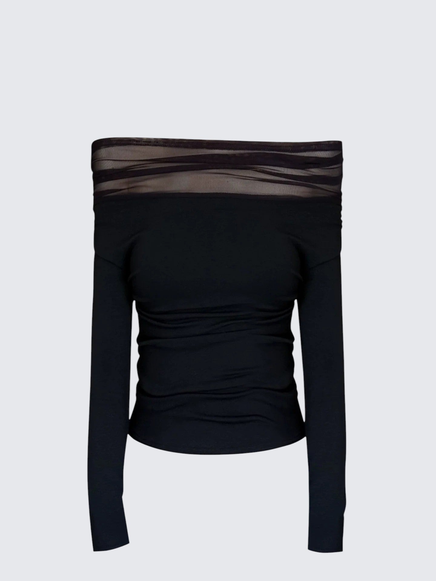 Colorblock Knit One Shoulder Top