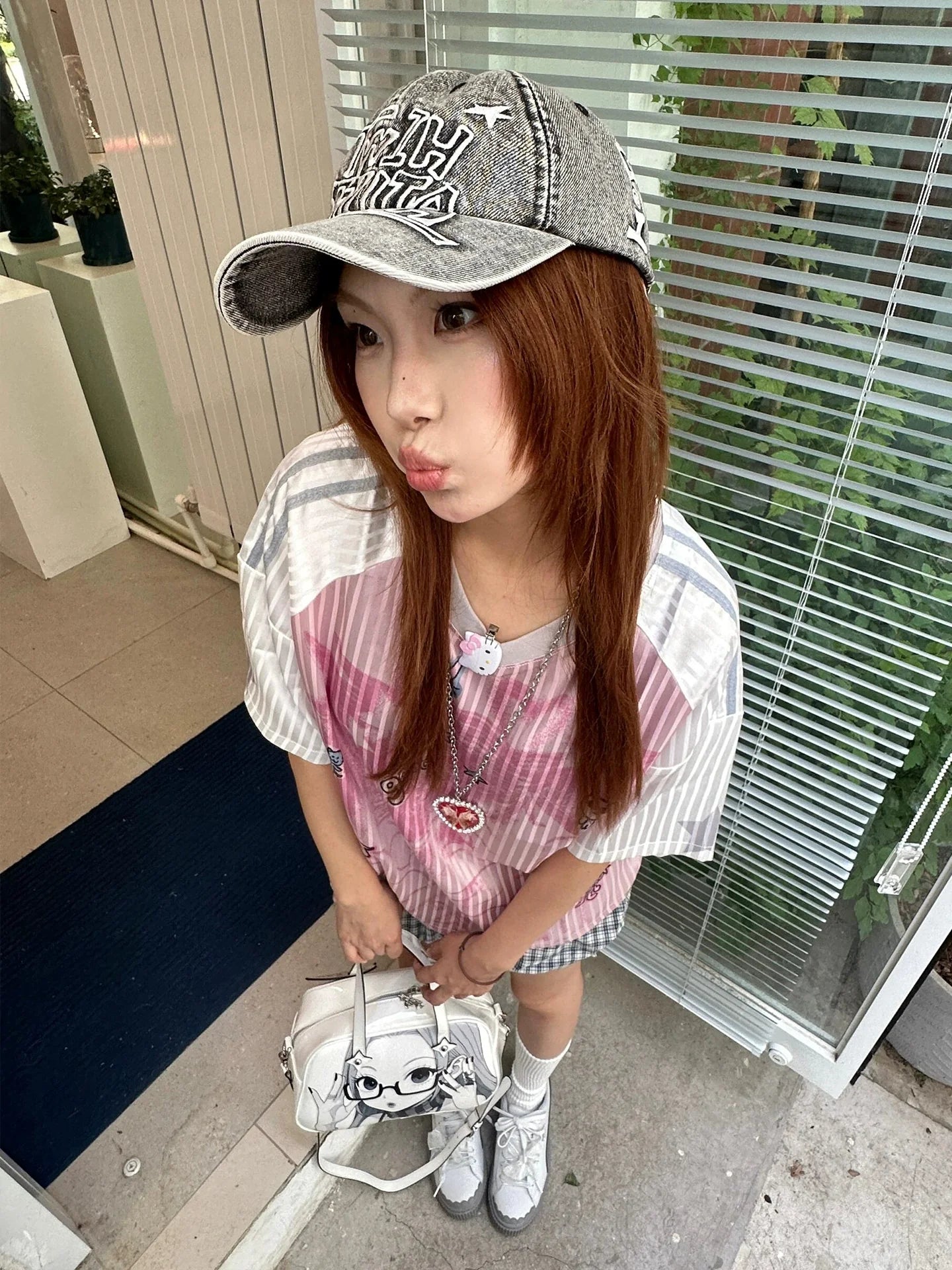 American Vintage Pink Jersey Tee