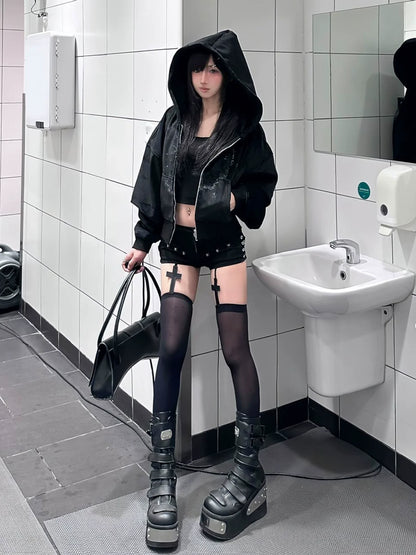 Y2K Witch Hat Hoodie