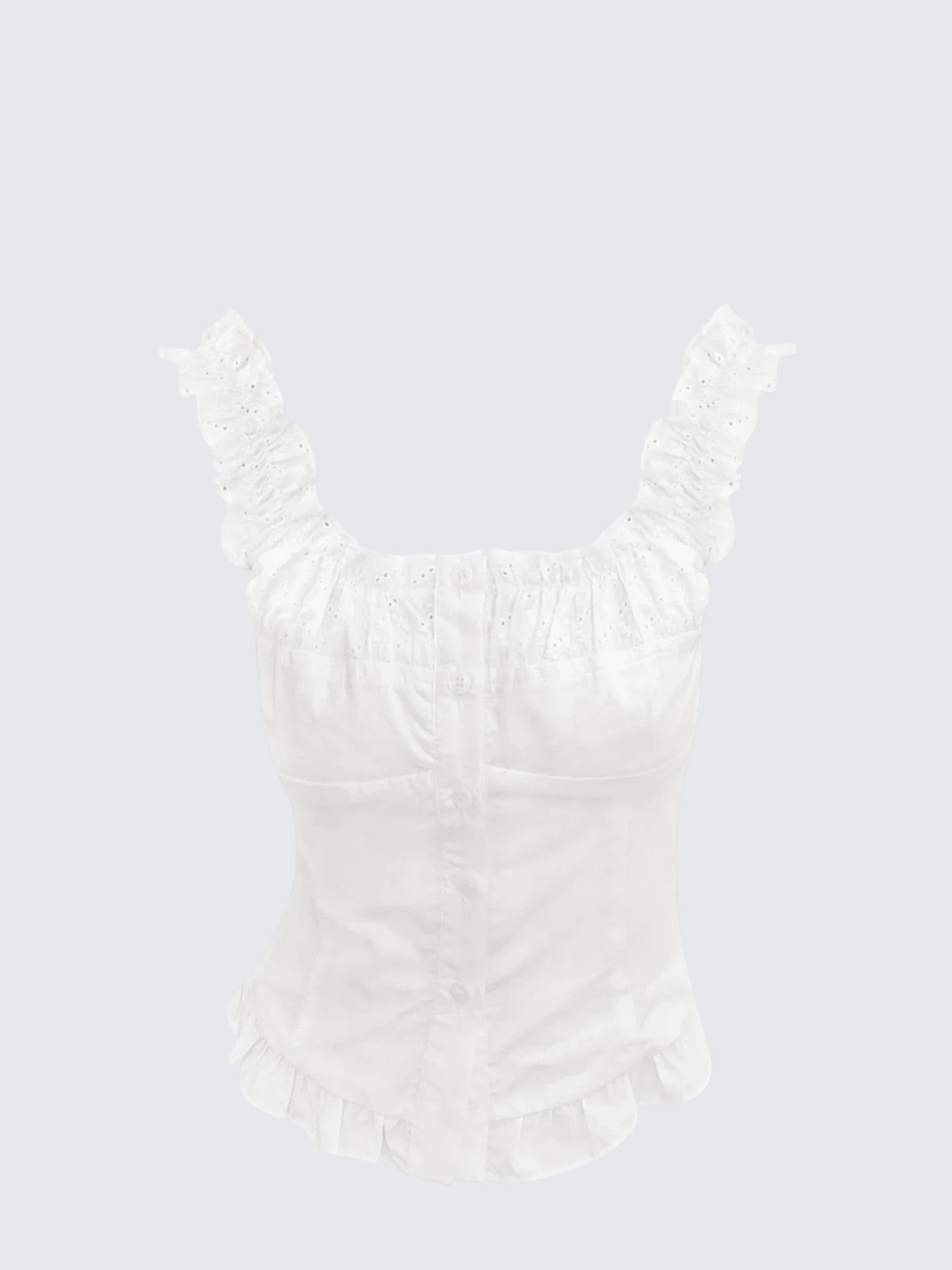 French Lace Trim Reversible Cami