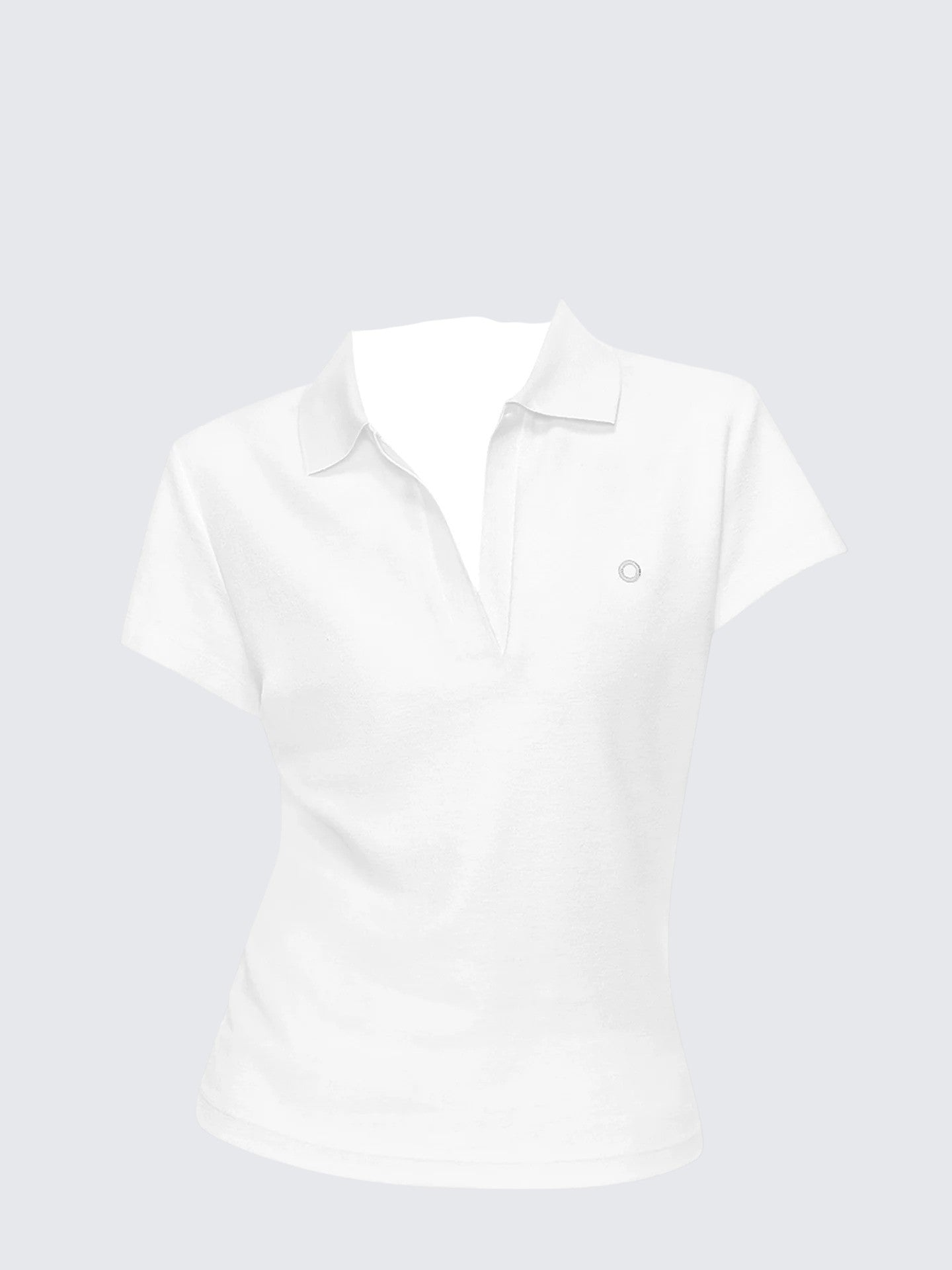 American V-Neck Polo Tee