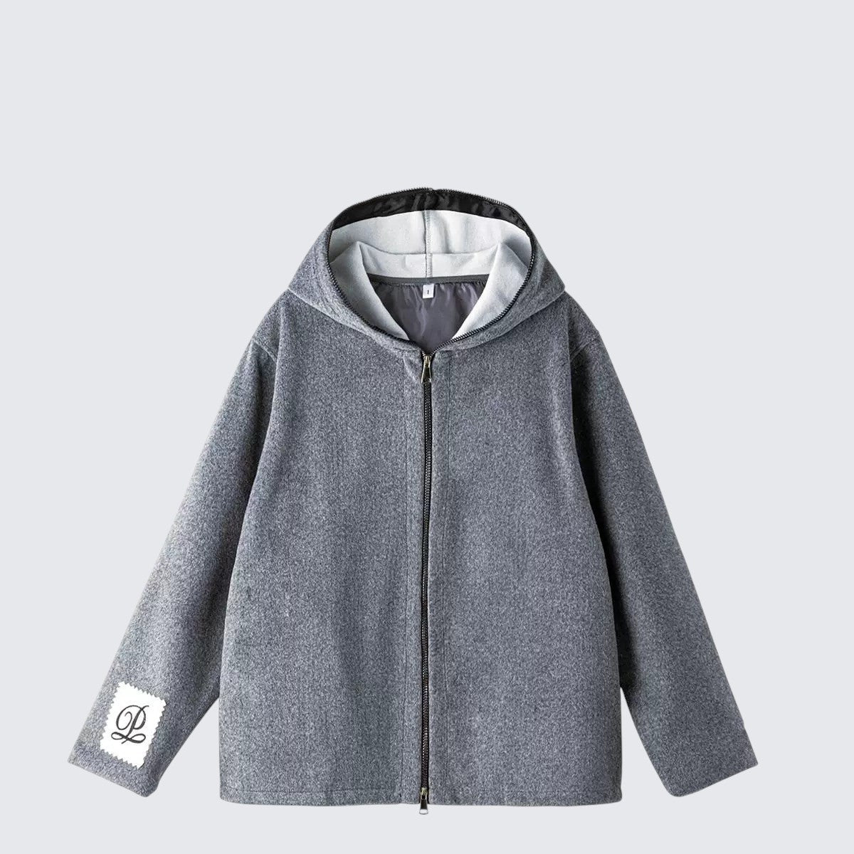 Vintage Simple Hooded Jacket