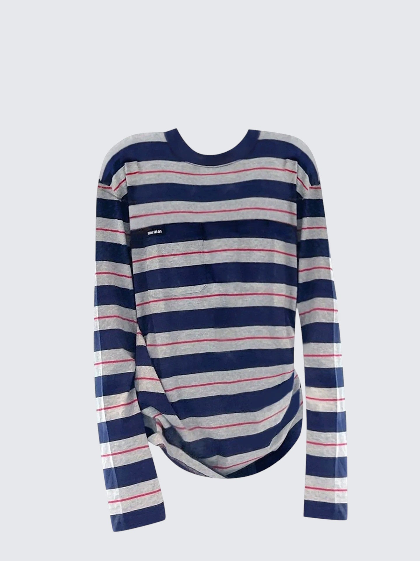 Three Stripe Long Sleeve Tee