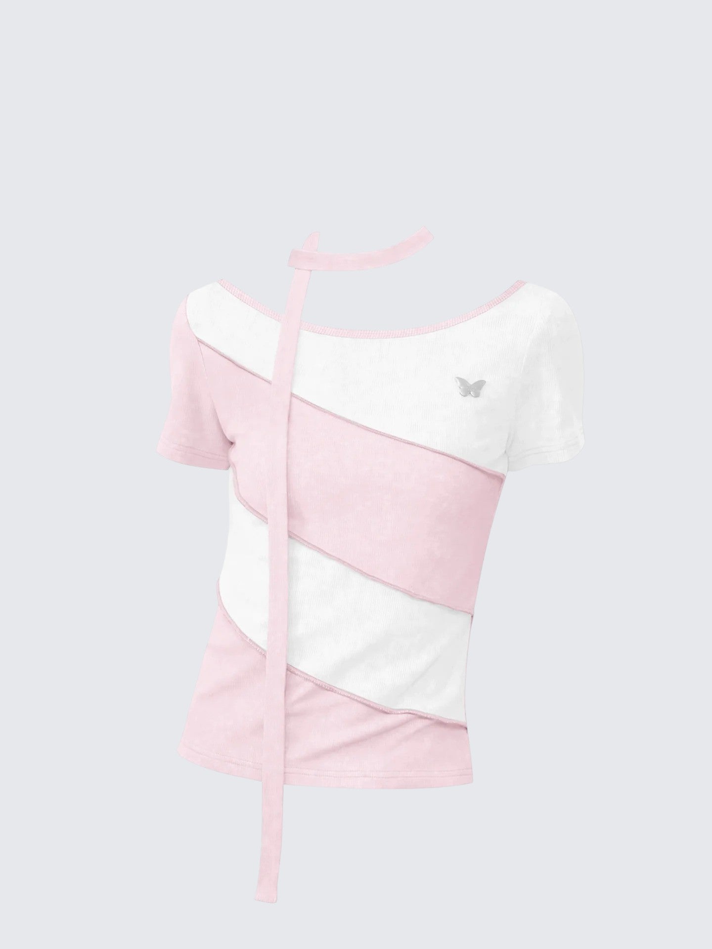 American Colorblock Contrast Bib Tee