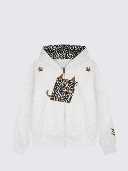 Leopard Devil Hoodie Women