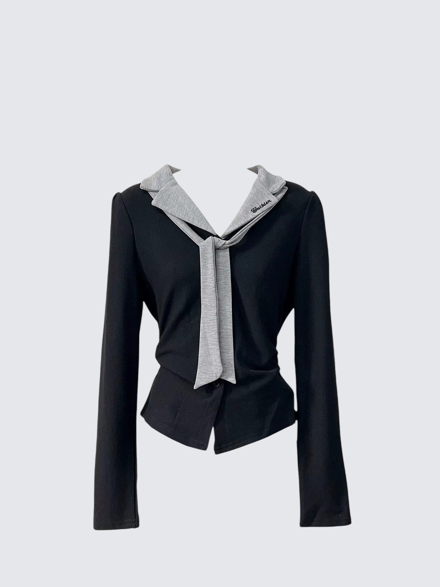 Preppy Colorblock Knit Sweater Women