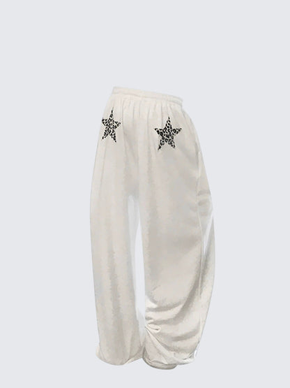 Basic Drawstring Casual Pants