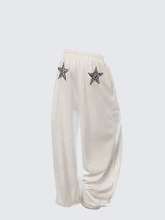 Basic Drawstring Casual Pants