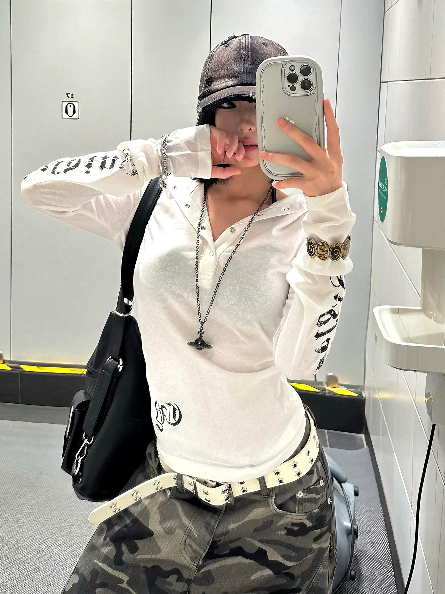 Y2K Punk Sun Protection Hoodie