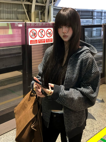 Retro Fleece Lined Hoodie