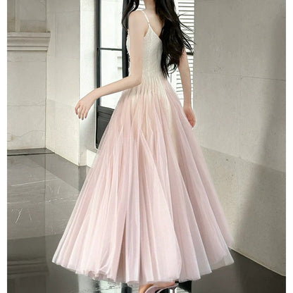 Heavy Lace Tulle Ball Gown Prom Dress