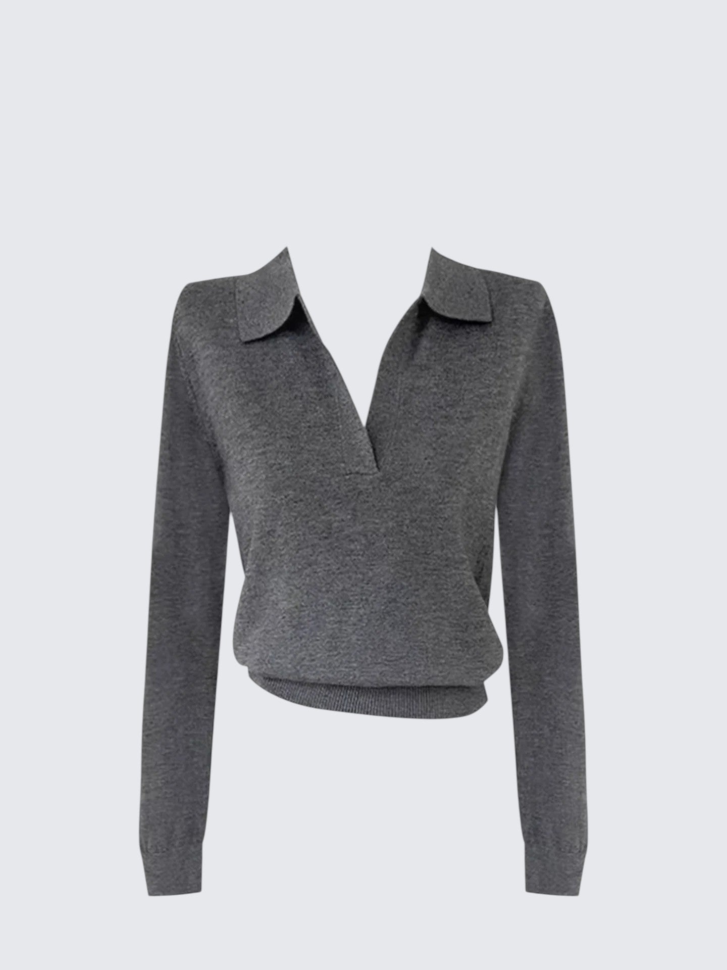 Old Money Polo Knit Top