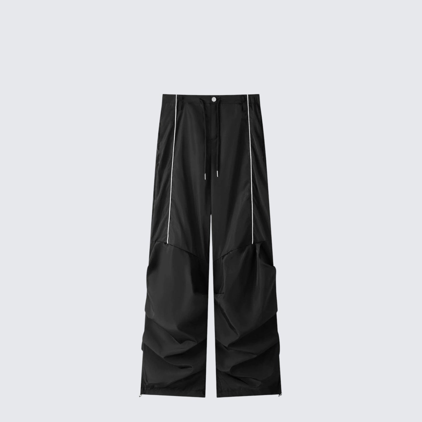 American Vintage Wide-Leg Reflective Pants