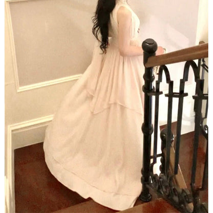 Embroidered High-End Fairy Gown Dress