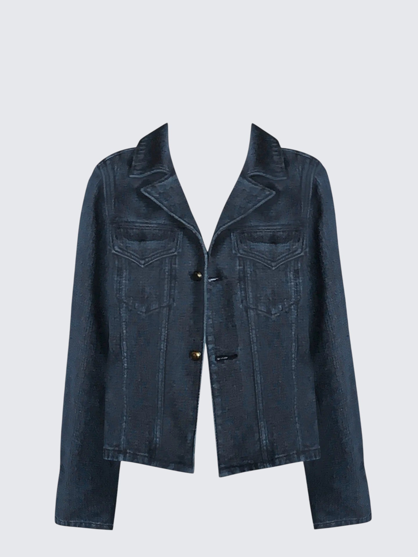 Retro Faded Denim Jacket