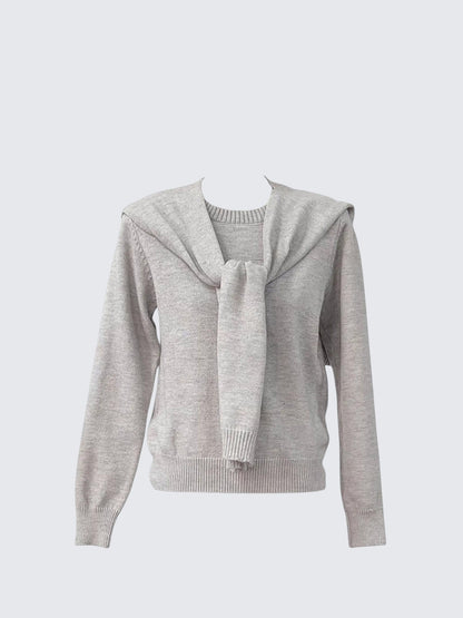 American Old Money Knit Sweater Set