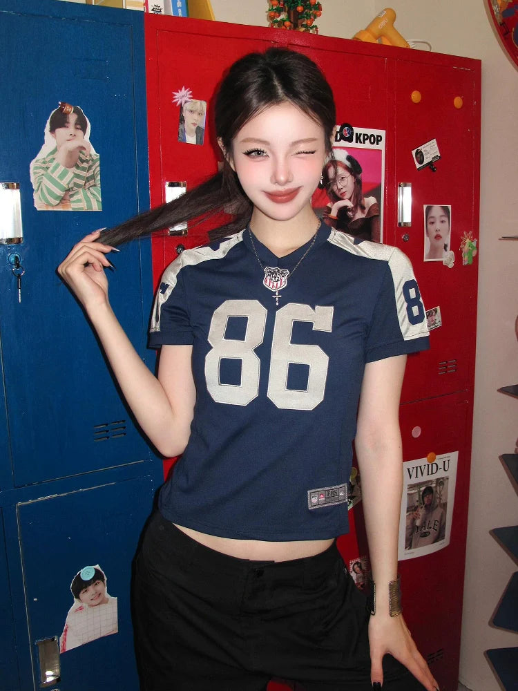 Sporty Jersey Short Tee