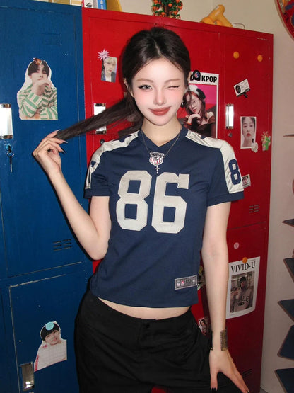 Sporty Jersey Short Tee