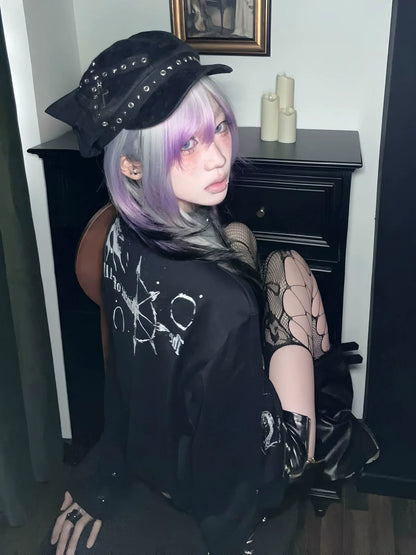 Y2K Black Castle V Tee